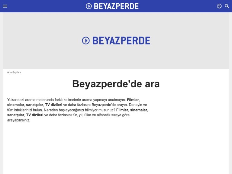 Serkan Aydın – Beyazperde.com