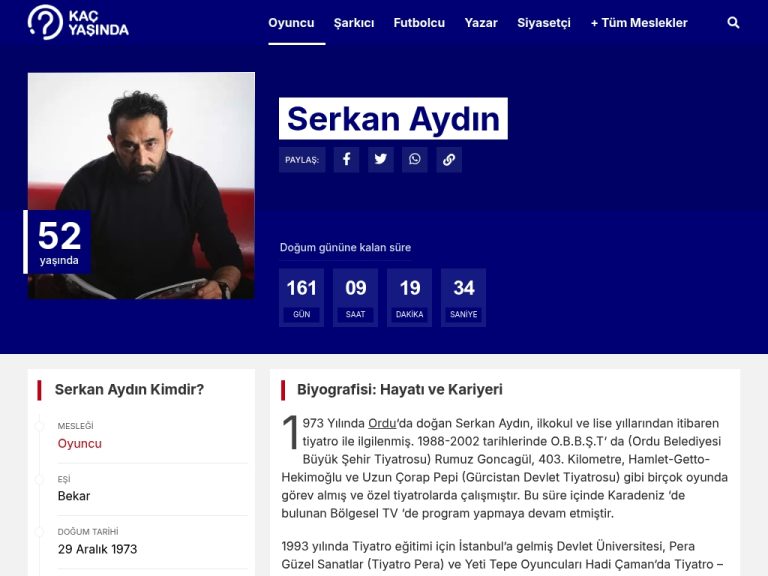 Serkan Aydın Kimdir? Kaç Yaşında ve Nereli?